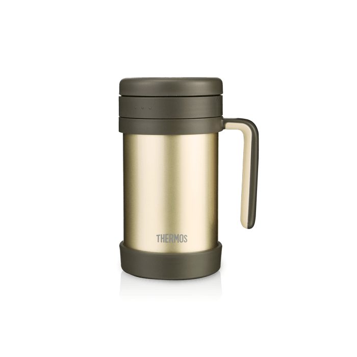 Thermos Brand Vacuum Insulated 500mL Tea/Coffee Mug JMF 500 (Blue)